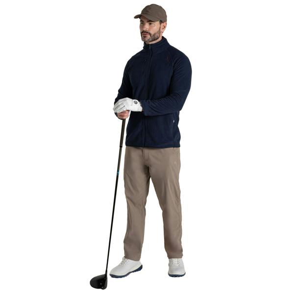 Craghoppers Mens Bromsgrove Nosilife Full Zip Golf Fleece Jacket - Blue Navy - 