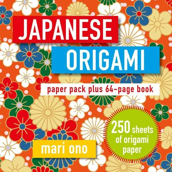 Japanese Origami: Paper block plus 64-page book by Mari Ono
