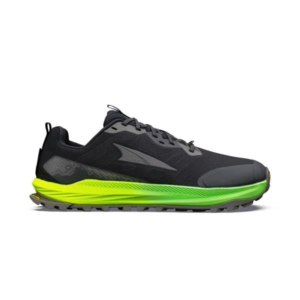 ALTRA Mens Lone Peak 9+ Trail Running Trainers Hiking Shoes Black Green