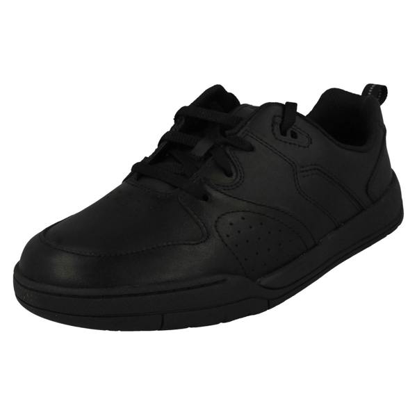 Clarks Boys Clarks Lace Up School Shoes Kick Step Y
