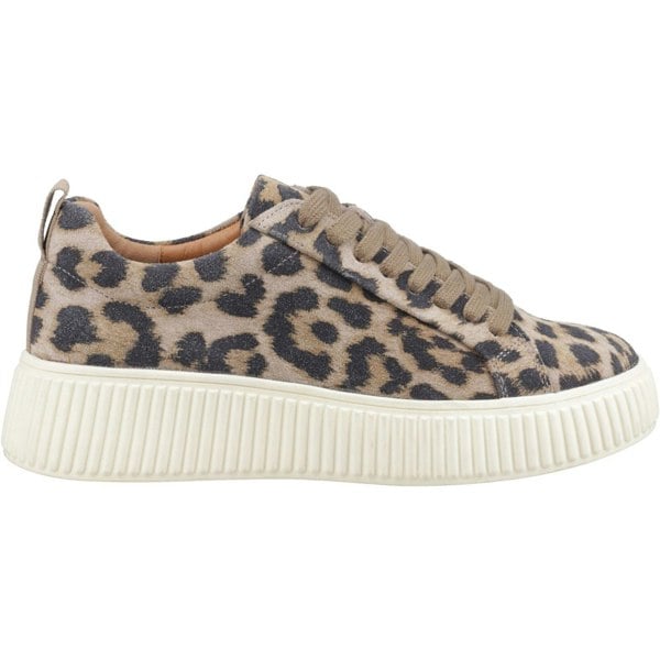 Hush Puppies Harlow Suede Suede Women's Leopard Trainers
