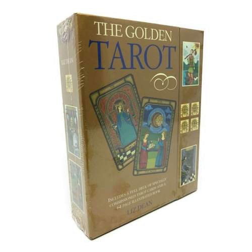 CICO Books The Golden Tarot Deck Cards Collection Box Gift Set