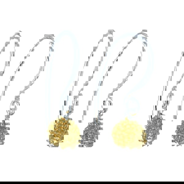 Reeves & Reeves Sterling Silver Hedgehog Drop Earrings