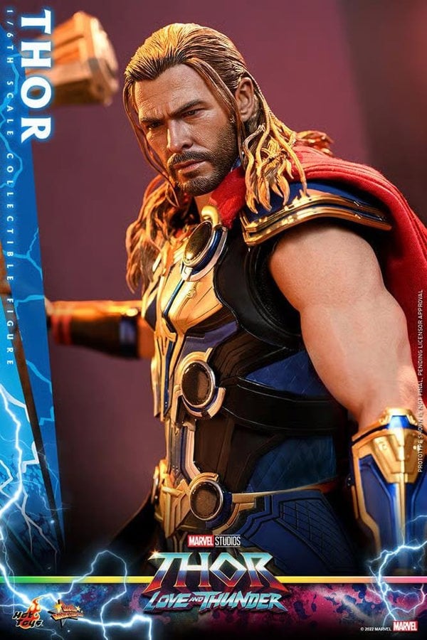 Hot Toys Thor Action Figure Thor: Love and Thunder 1:6 Scale Hot Toys 911309