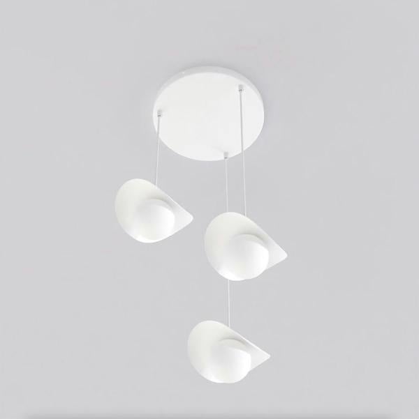 Emibig RITUAL Pendant lamp 3 x G9 White with White Shade