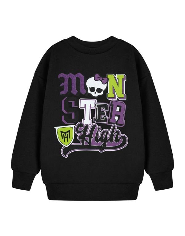 Monster High Girls Black High School Sweatshirt