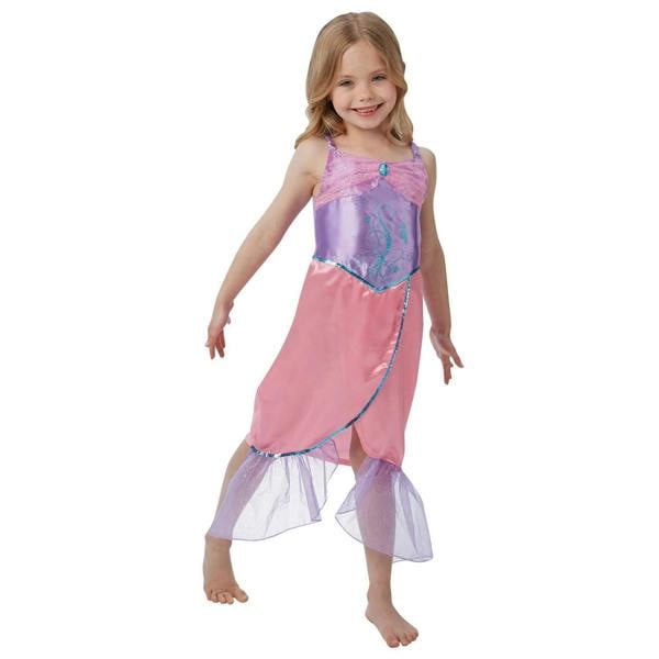 Bristol Novelty Girls Mermaid Costume Dress - Pink/Purple - 
