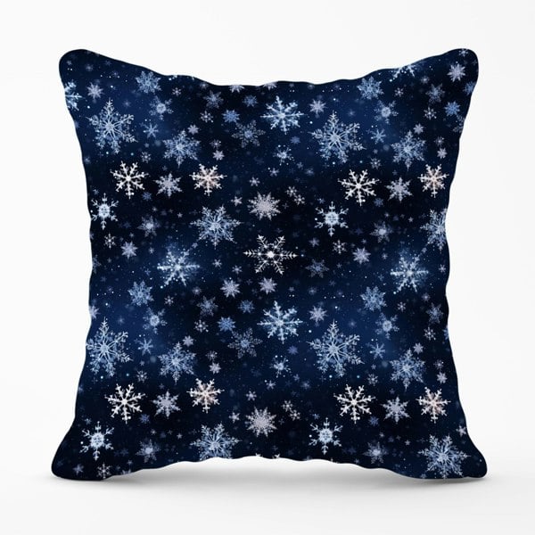 Warren Reed Dreamy And Magical Snowflake Cushions