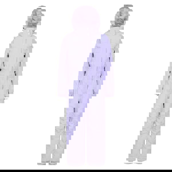 Mountain Warehouse Childrens/Kids Cloud All In One Waterproof Snowsuit - Light Purple - 