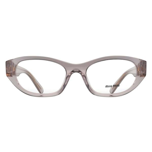 Miu Miu Glasses Frames MU03WV 12W1O1 Mauve Transparent Women