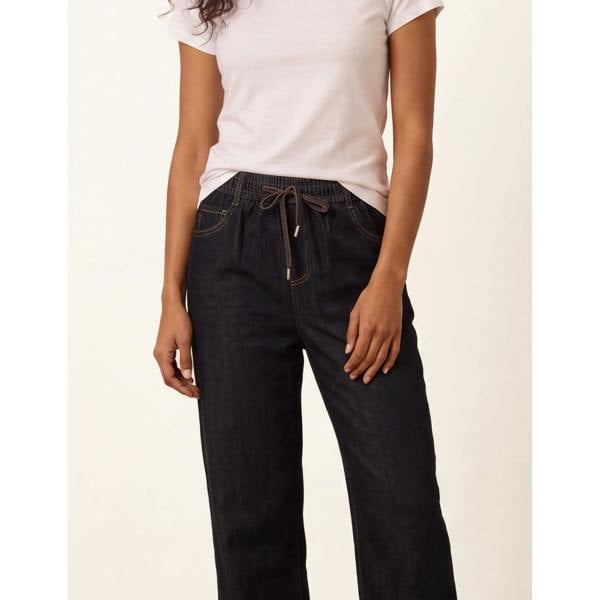Blue Vanilla Elastic Waist Jeans
