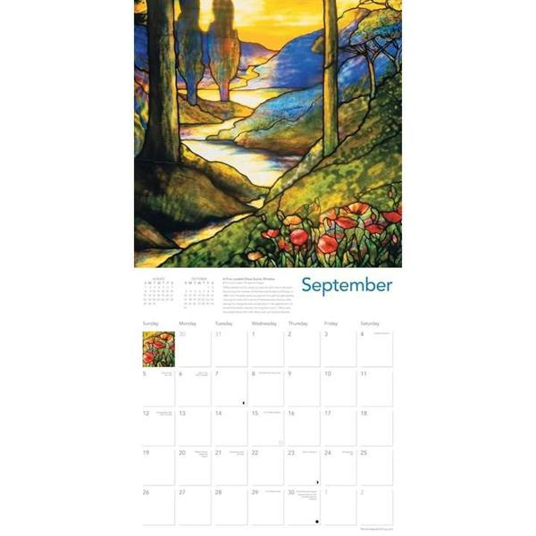 Tiffany Calendar 2027, Wall Calendars, Month To View, Art, Gift