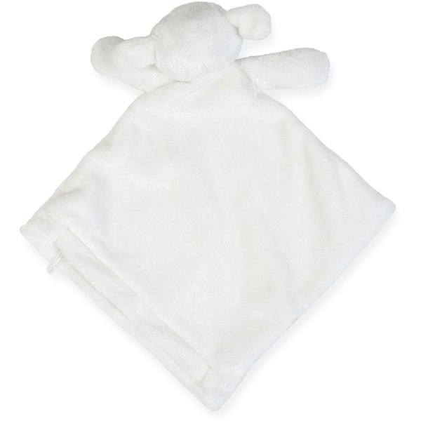 Mumbles Unisex Lamb Snuggy Plush Fleece Comforter / Blanket - Cream