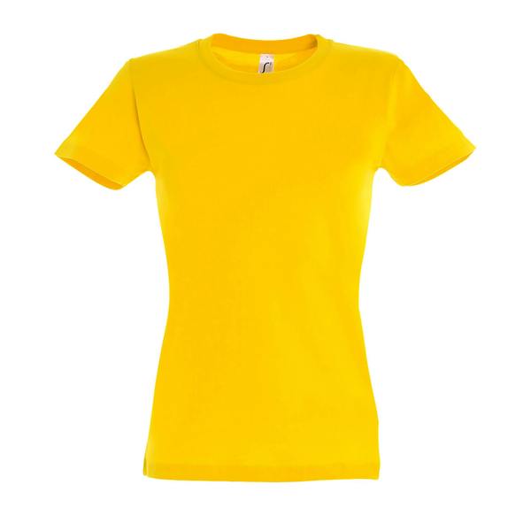 SOLS Womens/Ladies Imperial Short-Sleeved T-Shirt - Gold