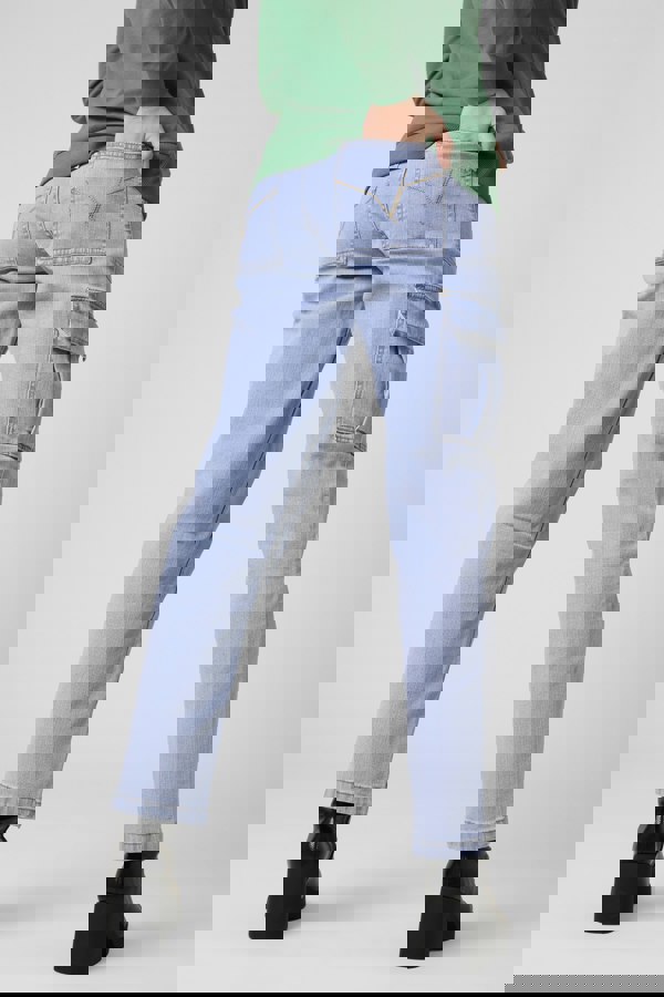 ENORSIA Vintage Straight Leg Cargo Jeans