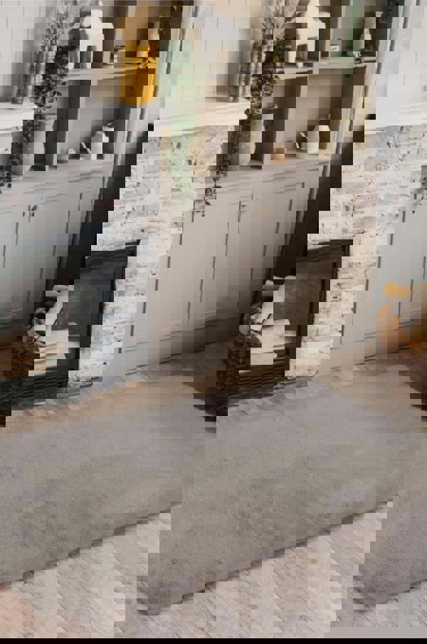 Luxury Natural Faux Fur Rug | Premium Comfort | The Rugs