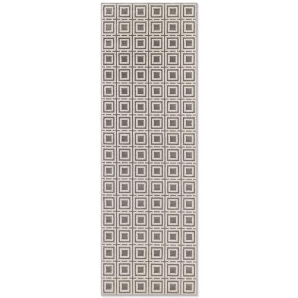 Hanse Home Shortpile Howlite Grey Rug – Modern Geometric