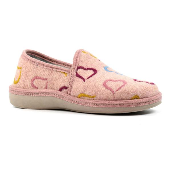 Lunar Womens/Ladies Joyful Slippers - Pink - 