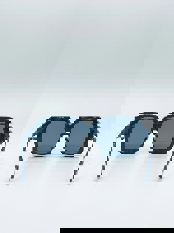 SVNX Oversized Plastic Frame Square Sunglasses