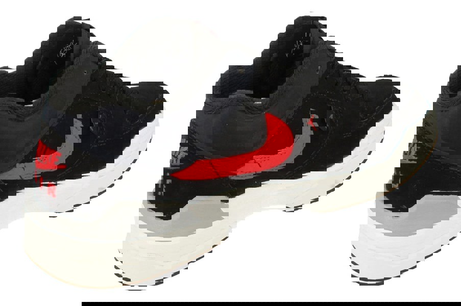 Nike Jordan Stadium 90 Mens Trainers Fz4184  010 - Black Fire Red White 010 - Photo 2