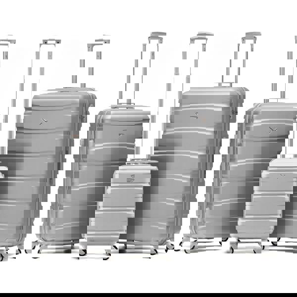 Flight Knight 45x36x20cm Cabin Case with Medium and Large Size Check-in Hold Luggage