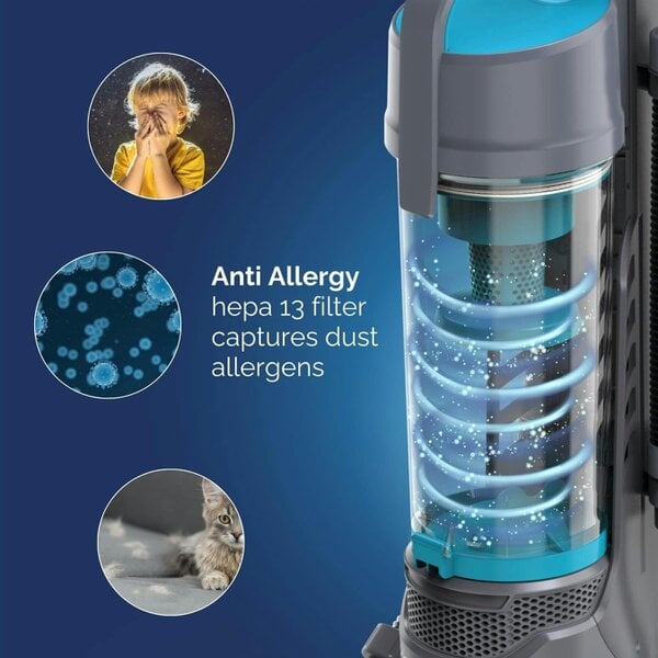 Rediffusion Upright Vacuum Cleaner Blue