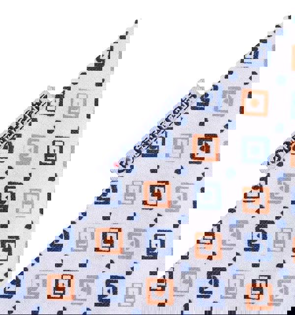 Lambretta Mens All Over Geometric Smart Classic Retro T-Shirt