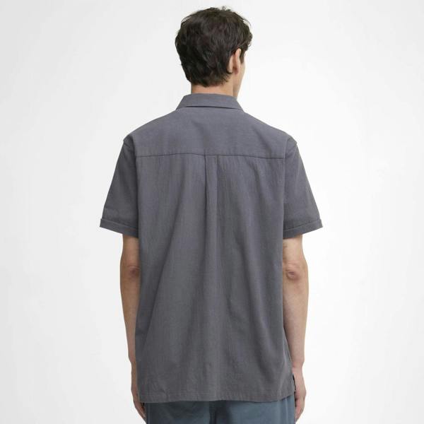 Barbour Riddell Crinkle Crepe Short Sleeve Shirt