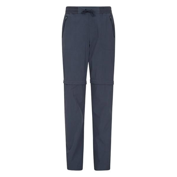 Mountain Warehouse Womens/Ladies Explorer Zip-Off Hiking Trousers - Navy - 