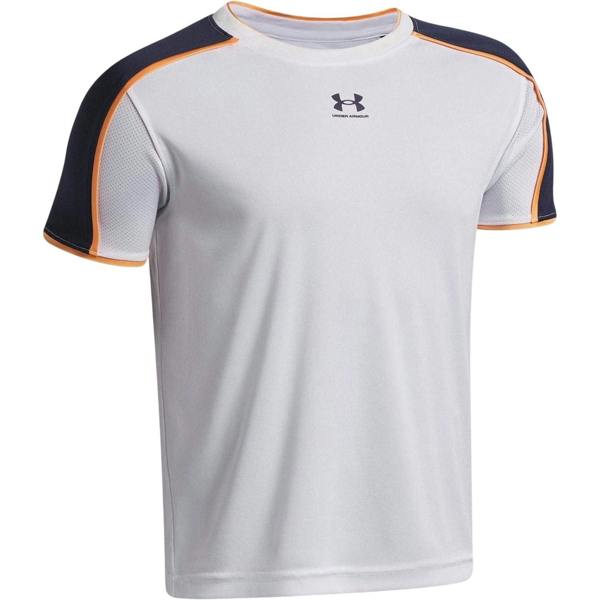 Under Armour Childrens/Kids Performance Logo T-Shirt - White - 