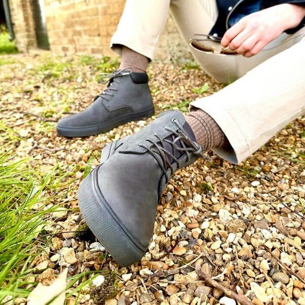 AMMONITE Men's Water-Resistant Venture Shoes | Portland Grey