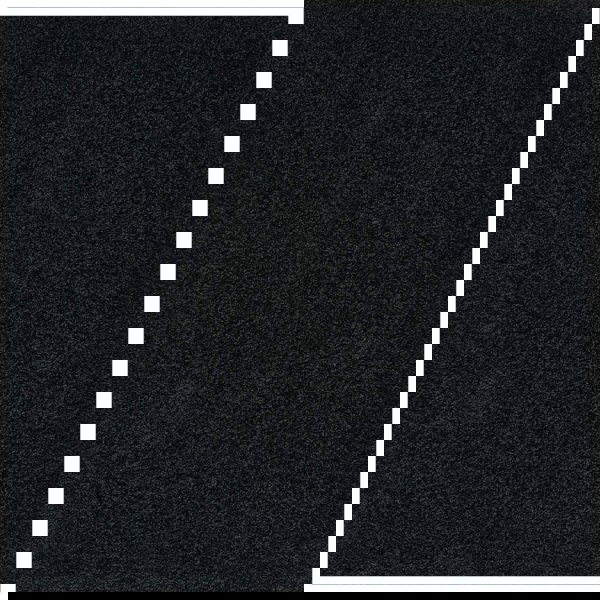 Black shaggy Rug Plain design thick pile, high quality, soft & durable.