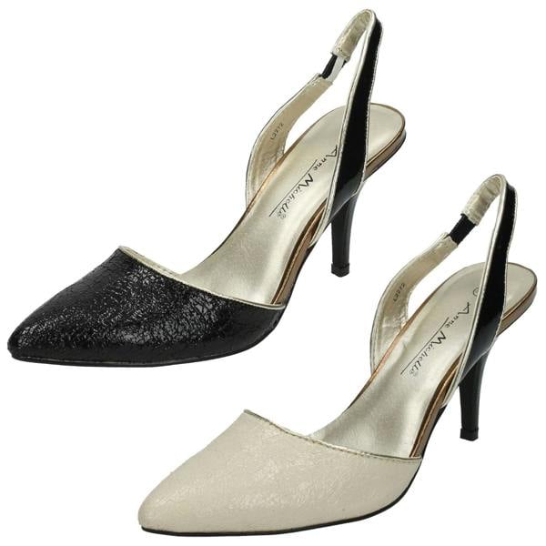 Anne Michelle Ladies Anne Michelle Slingback Court Shoe