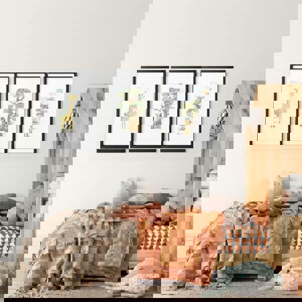 Giraffe Nursery | Set of 3 wall art prints