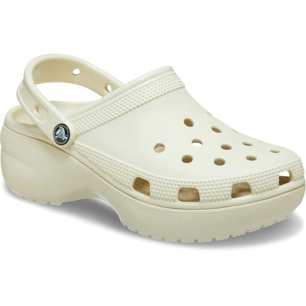 Crocs Classic Platform Clog Womens - Bone