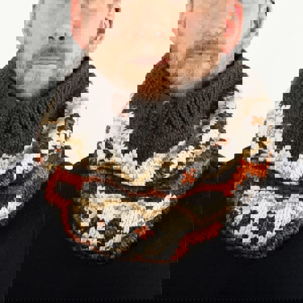 Chunky Fair-Isle Neckwarmer | Cozy Knit Snood | Winter Accessories