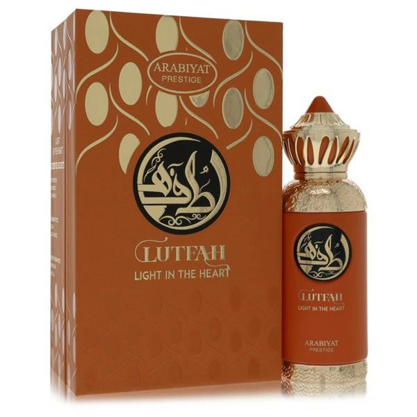 Arabiyat Prestige Arabiyat Prestige Lutfah Light In the Heart by Arabiyat Prestige Eau De Parfum Spray 2.7 oz for Men 80 ml