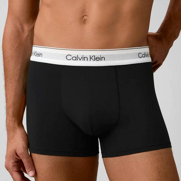 Calvin Klein 3 Pack Icon Cotton Stretch Relaxed Fit Trunk