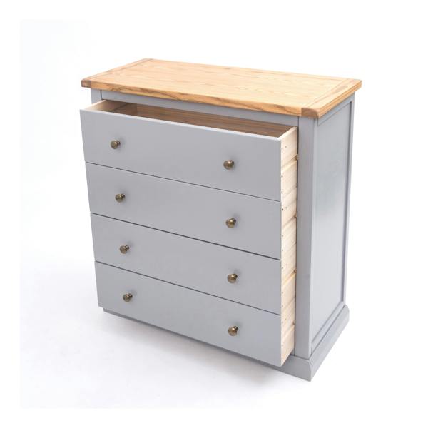 Cabinet Bits Rocca 4 Drawer Chest of Drawers Brass Knob