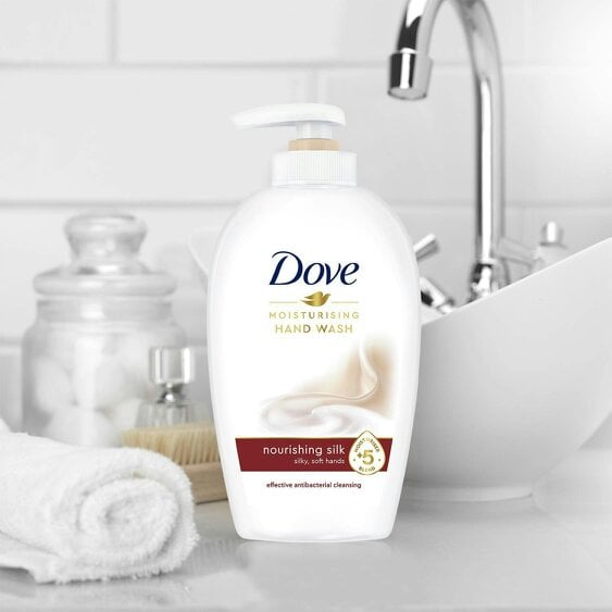 Dove Moisturising Hand Wash Nourishing Silk for Silky & Soft Hands 250ml, 18 Pk