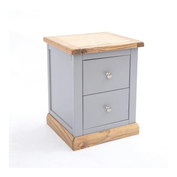 Cabinet Bits Biccari 2 Drawer Bedside Table