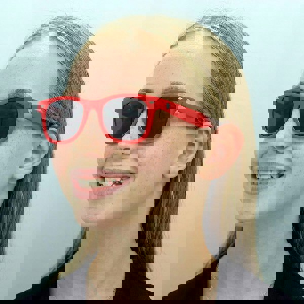 Smarty Sunglasses X2054 E Red Grey