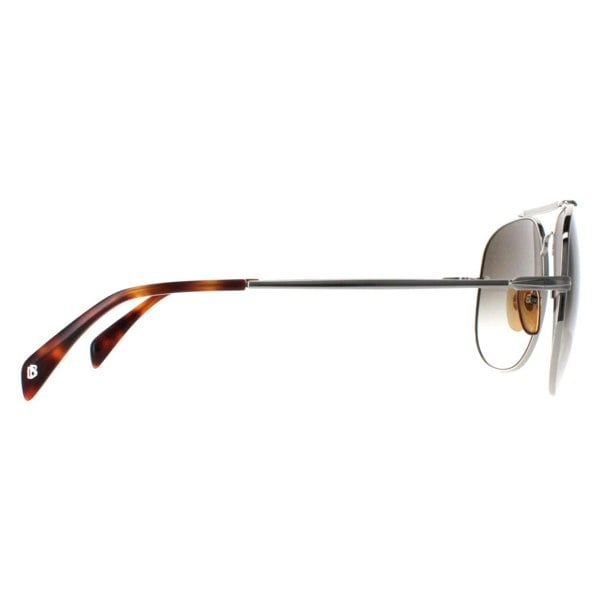 David Beckham Sunglasses DB7004/S 010 9K Palladium Silver Green Gradient