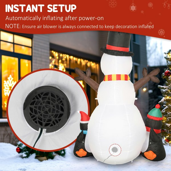 Inflatable Snowman