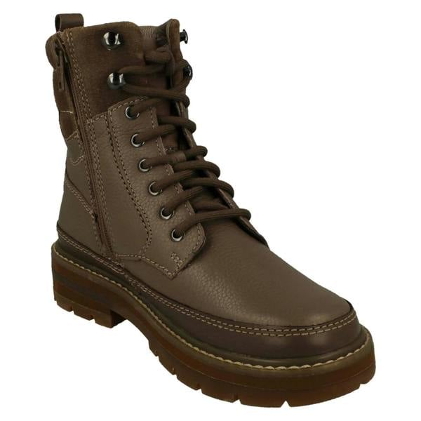 Clarks Girls Clarks Stylish Dual Fastening Ankle Boots Prague Style