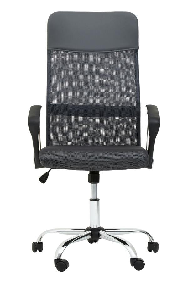 Interiors by Premier Brent Grey Mesh Home Office Chair