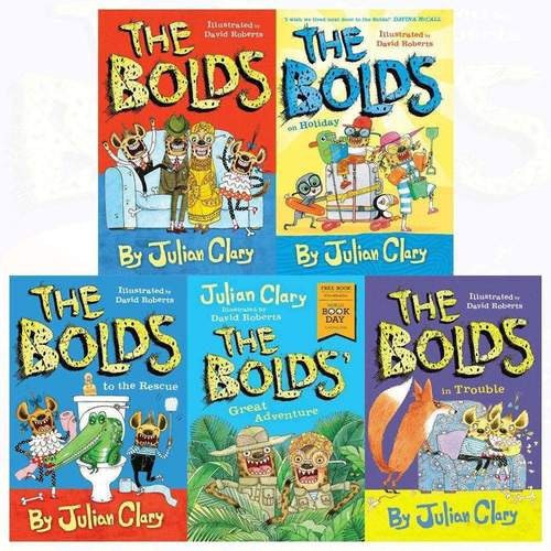 Julian Clary Bolds 5 Book Set