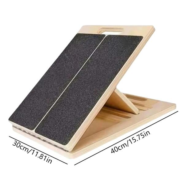 Havendro 5 Level Adjustable Wooden Calf Stretcher Incline Ankle Slant Board