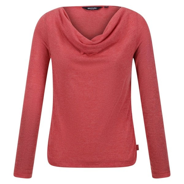 Regatta Women's Frayda Long Sleeved T-Shirt - Mineral Red