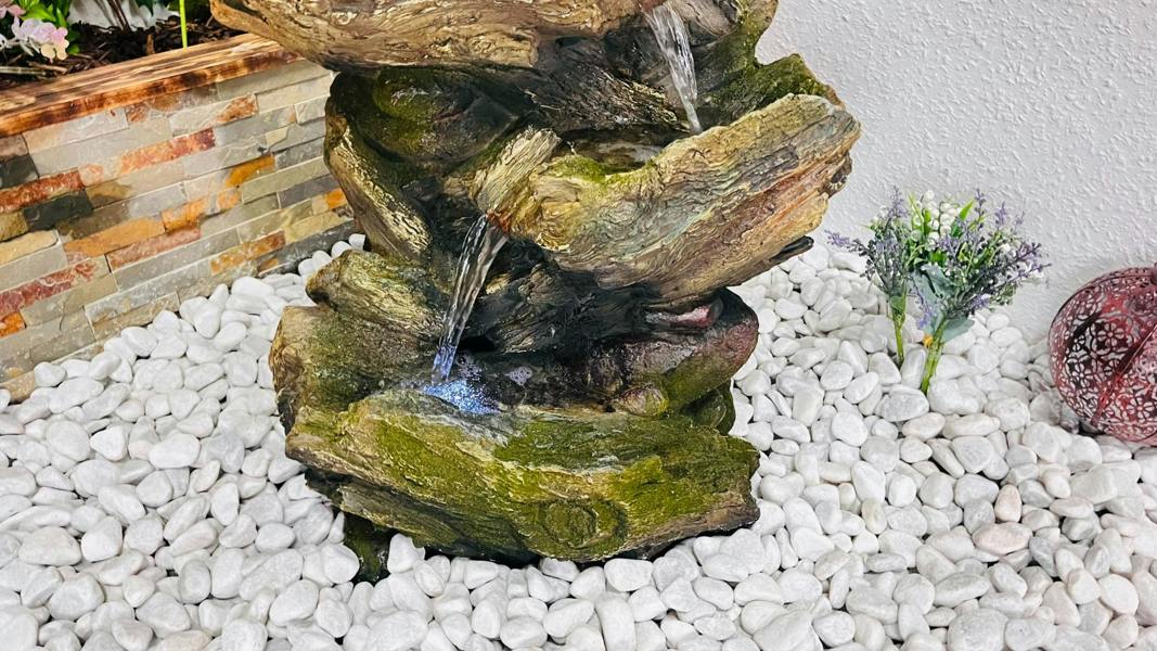 Tranquillity Water Features Driftwood Falls Woodland Water Feature